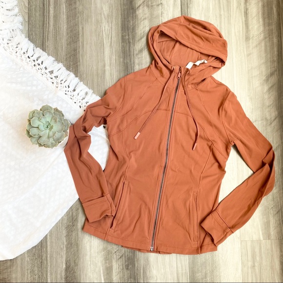 lululemon athletica Jackets & Blazers - Lululemon define hooded jacket burnt orange color